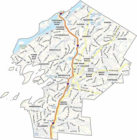 Jefferson County Map