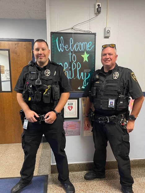 Deputy Morrow (left), Deputy Young (right)